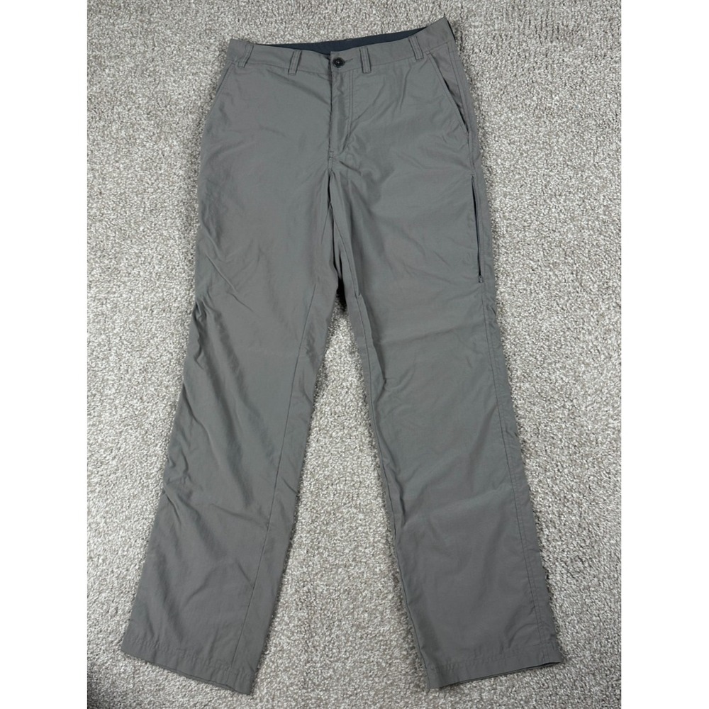 Exofficio Pants Mens 30 Gray Lightweight Performance Hiking Outdoors Camp *31x31